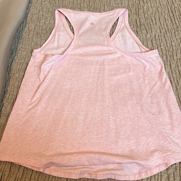 Womens light pink tank top - Picture 3 of 3
